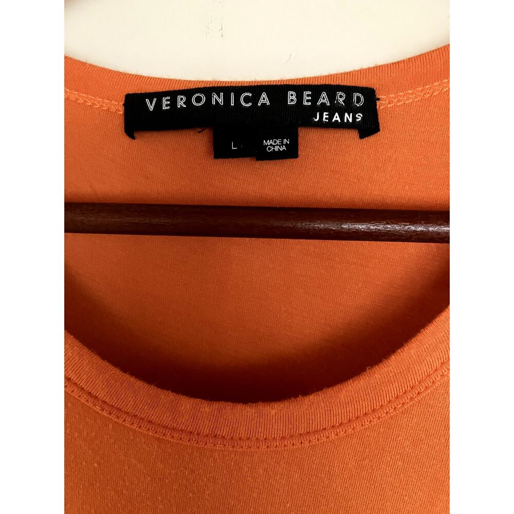 Veronica Beard Orange Midi Dress - Picture 8 of 11
